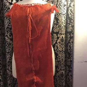 Orange 🍊 Burst Mini Dress ❣️